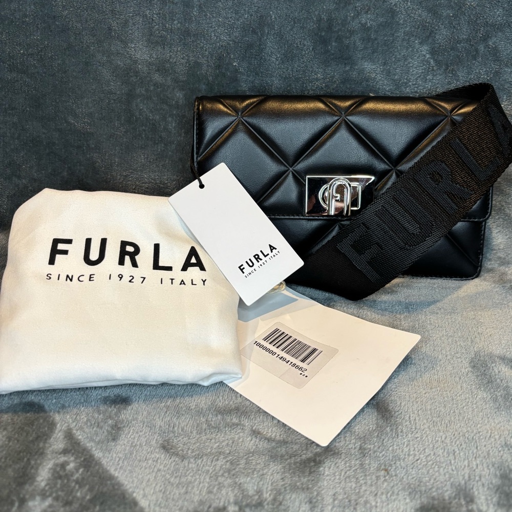 FURLA Quilted Crossbody Bag